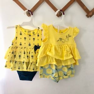 6mo NWT Yellow Spring Bundle